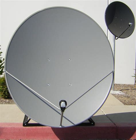 offset satellite dish